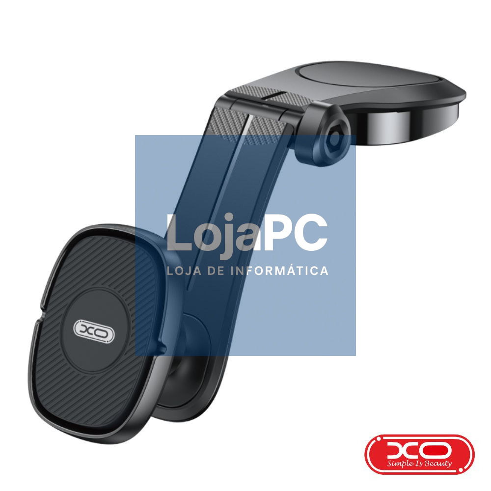 Suporte Telemóvel Universal Magnético C/ Ventosa Preto XO
