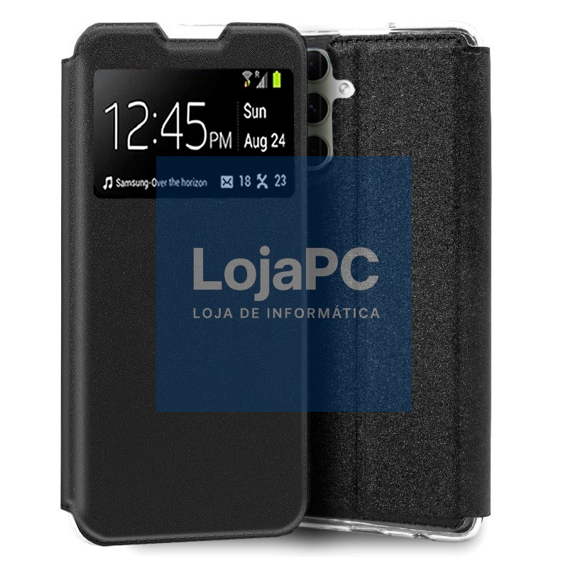 COOL Flip Cover for Samsung A546 Galaxy A54 5G Smooth Black