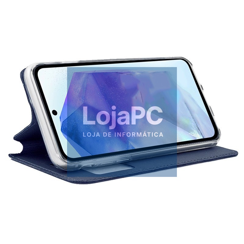 COOL Flip Cover for Samsung A556 Galaxy A55 5G Smooth Blue — imagem 2