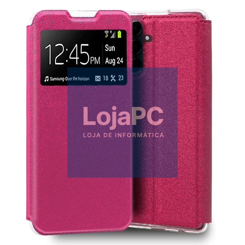 COOL Flip Cover for Samsung A556 Galaxy A55 5G Smooth Pink