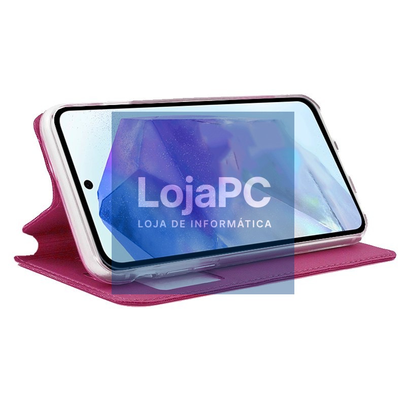COOL Flip Cover for Samsung A556 Galaxy A55 5G Smooth Pink — imagem 2