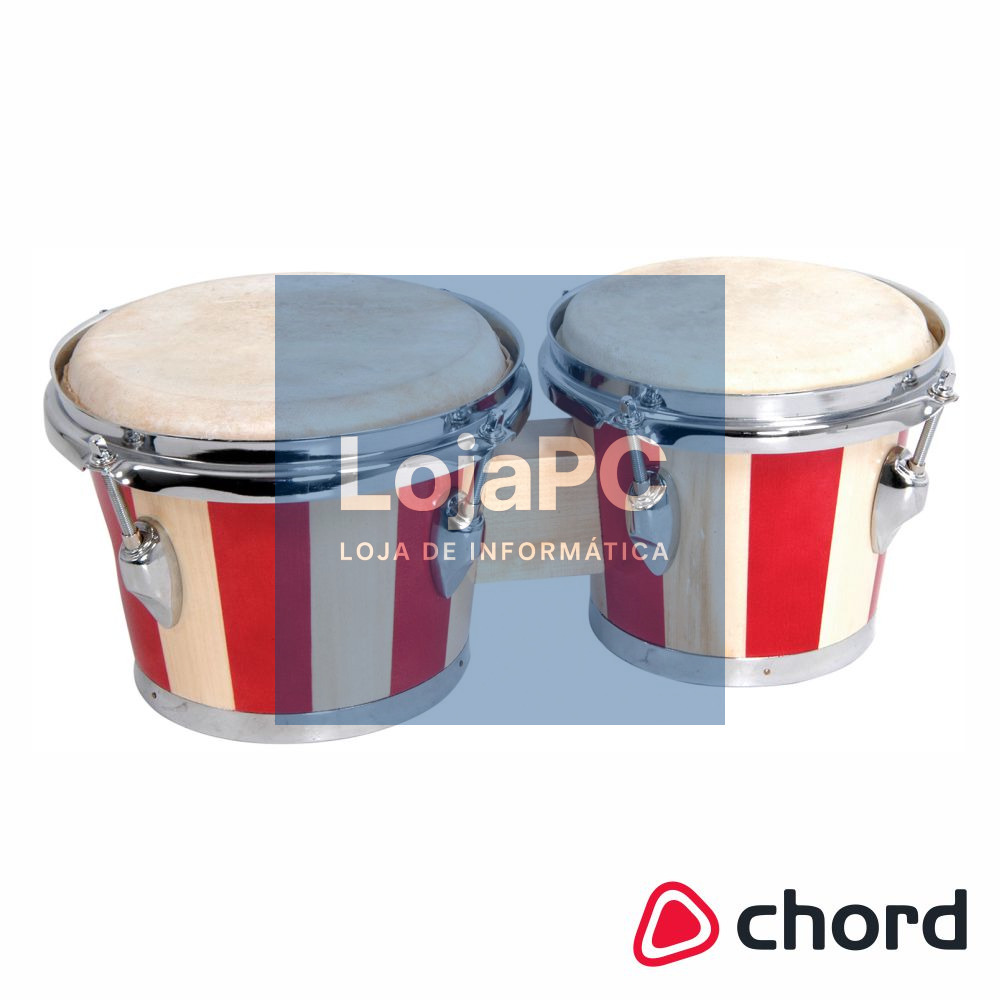 Bongos Premium 6.5"/7.5" C/ Bolsa CHORD
