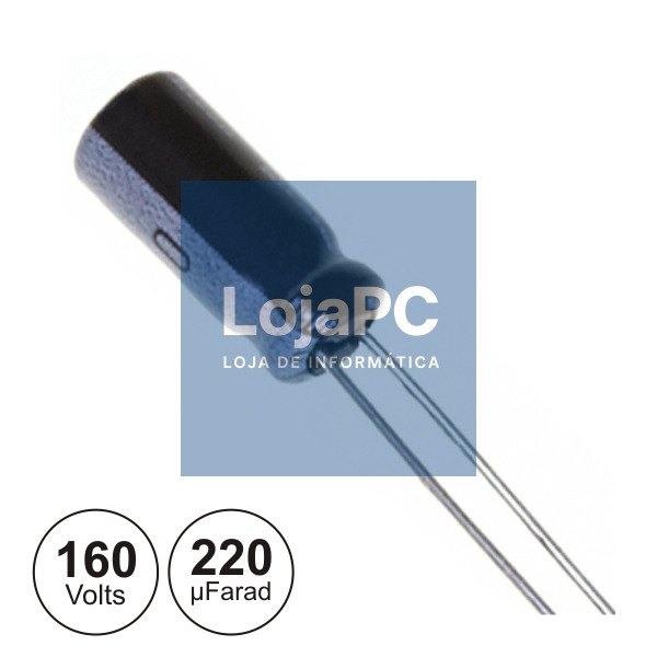 CONDENSADOR ELECTROLITICO 220uF 160V 105º