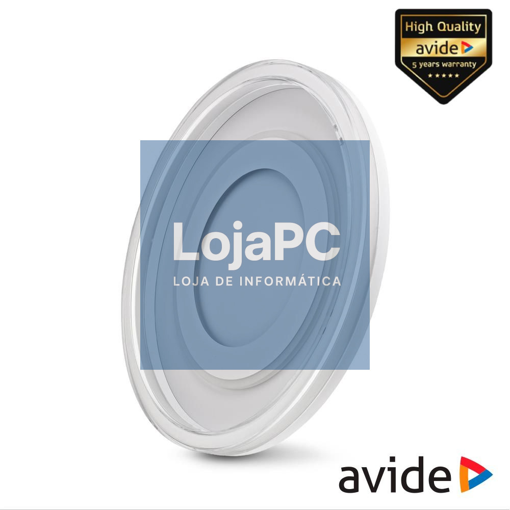 Aplique LED CCT 40W 4500lm C/ Comando SAMBAS AVIDE