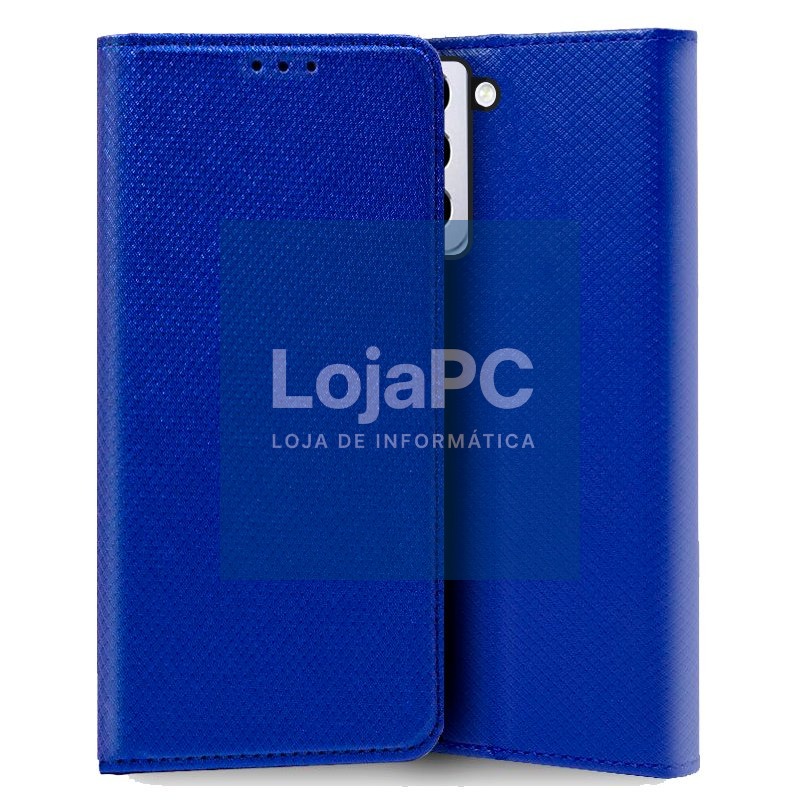 COOL Flip Cover for Samsung G990 Galaxy S21 Smooth Blue
