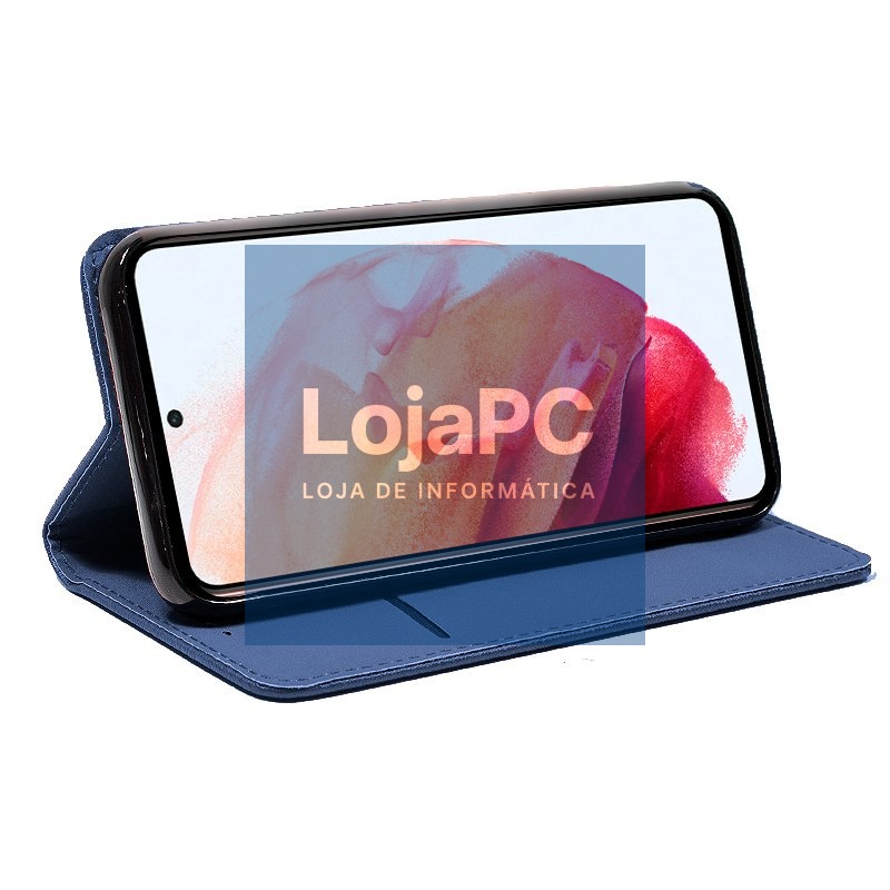 COOL Flip Cover for Samsung G990 Galaxy S21 Smooth Blue — imagem 2