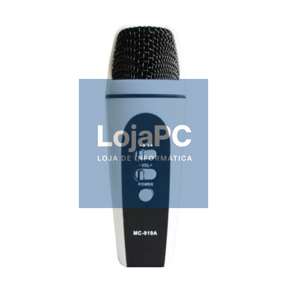 Microfone S/ Fios P/ Smartphone E PC
