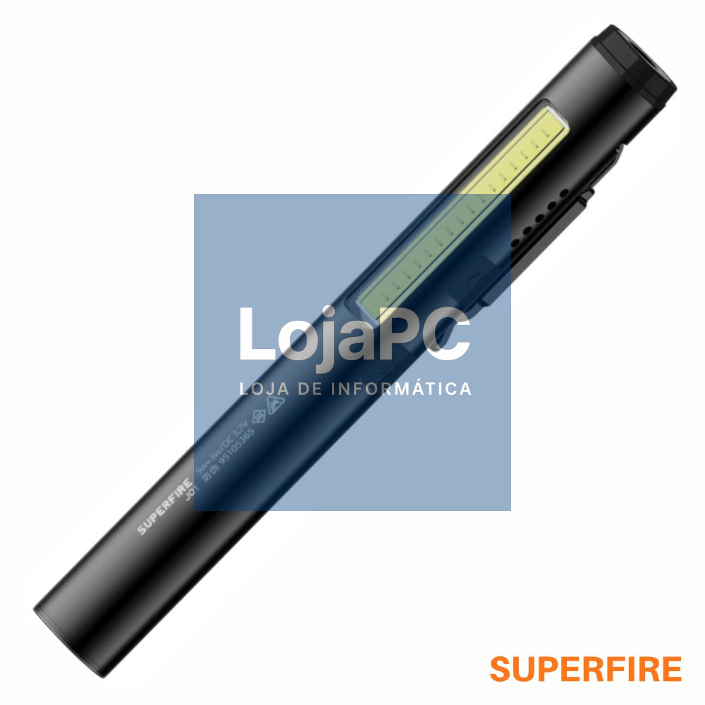 Lanterna 4 Em 1 LED + COB + UV + Ponteiro Laser SUPERFIRE