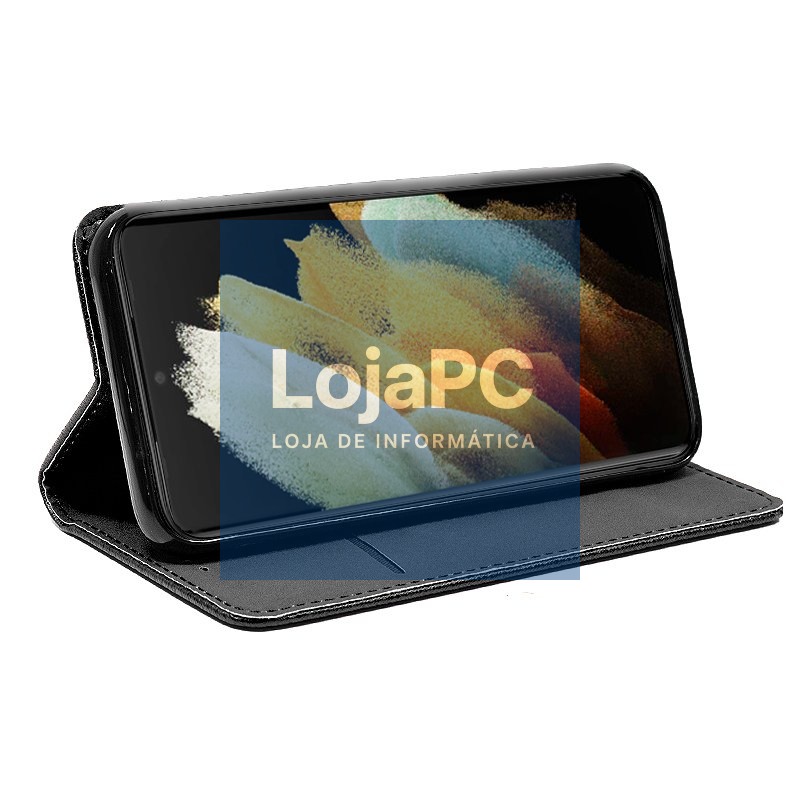 COOL Flip Cover for Samsung G998 Galaxy S21 Ultra Smooth Black — imagem 2
