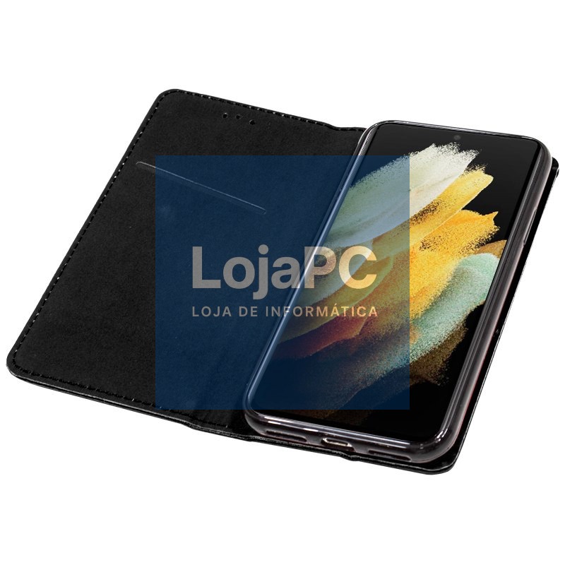 COOL Flip Cover for Samsung G998 Galaxy S21 Ultra Smooth Black — imagem 3
