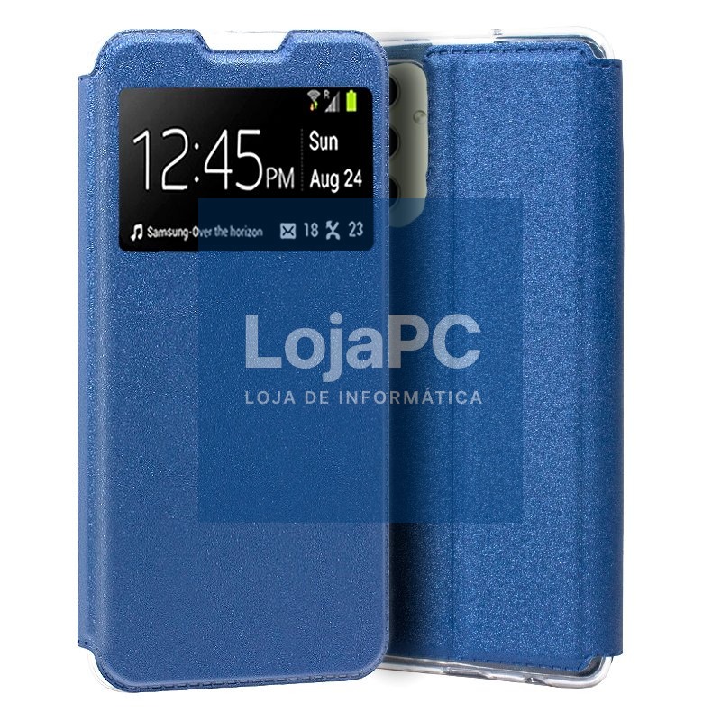 COOL Flip Cover for Samsung Galaxy A54 5G Smooth Blue