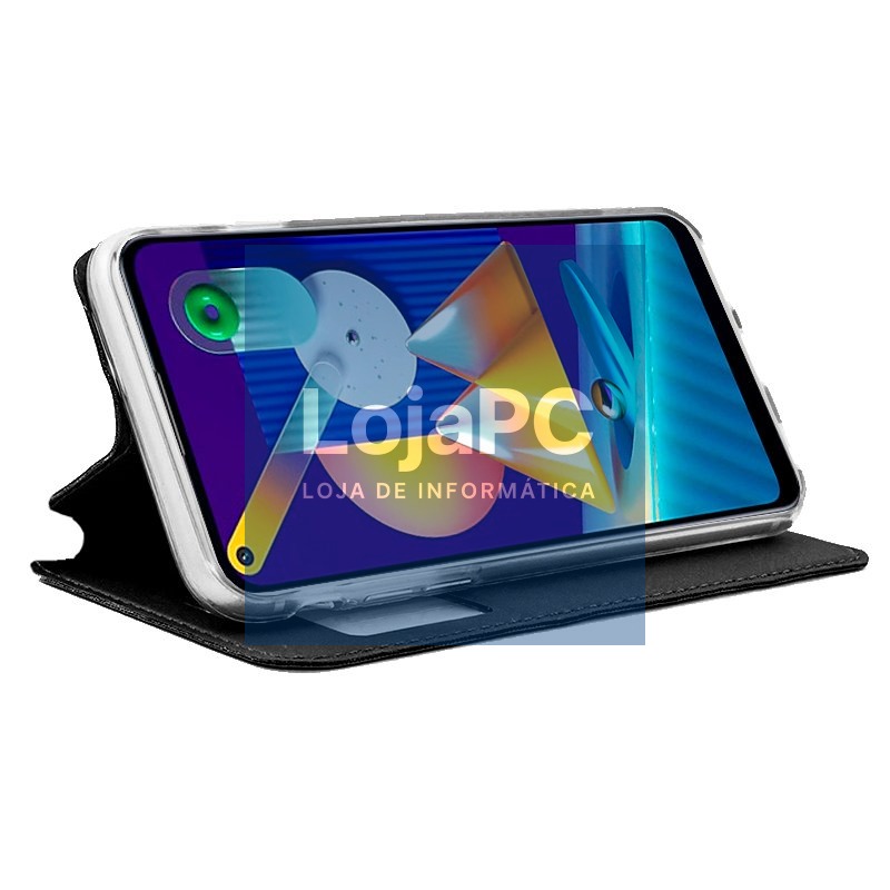 COOL Flip Cover for Samsung M115 Galaxy M11 / A11 Smooth Black — imagem 2