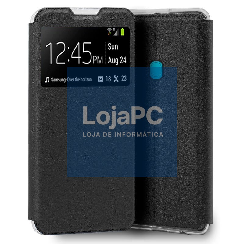 COOL Flip Cover for Samsung M115 Galaxy M11 / A11 Smooth Black