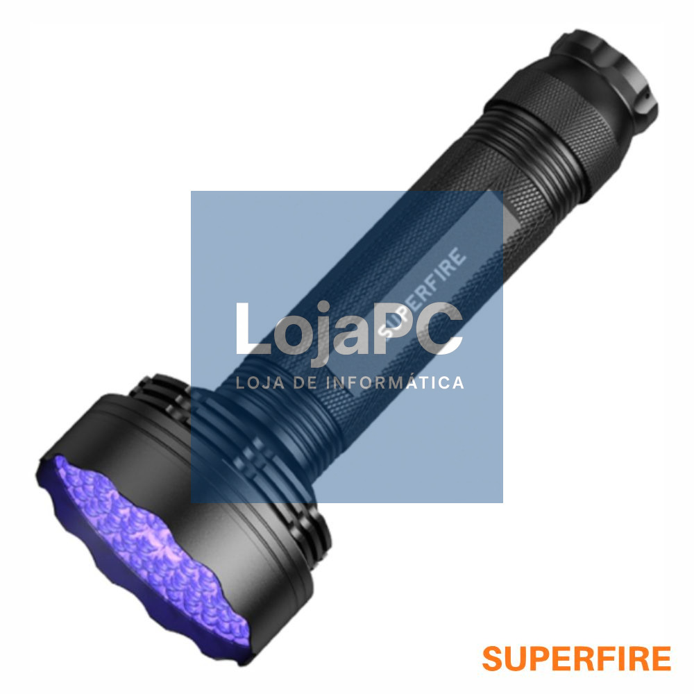 Lanterna UV IP46 6W 395nm IP46 SUPERFIRE
