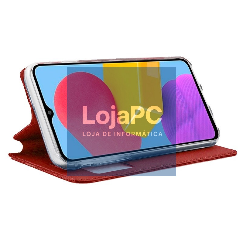 COOL Flip Cover for Samsung M135 Galaxy M13 / A23 5G Smooth Red — imagem 2