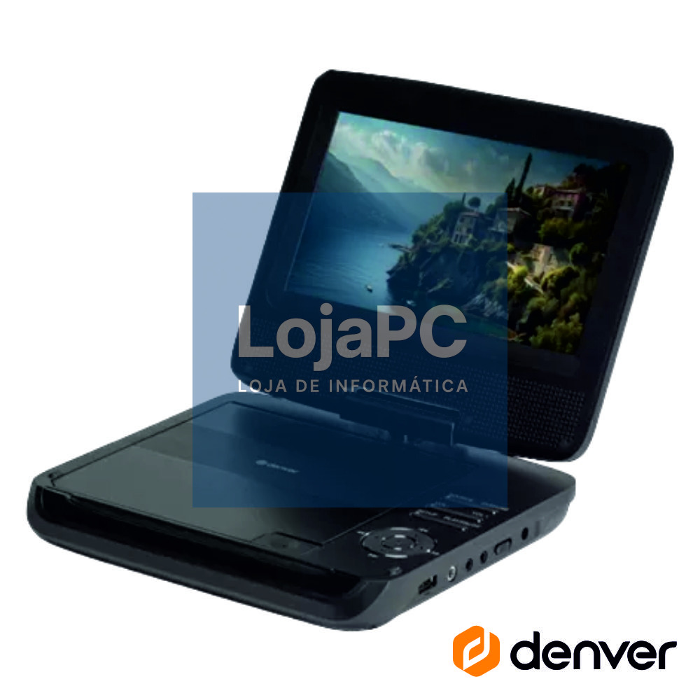Leitor DVD Portátil 7" C/ LCD DENVER
