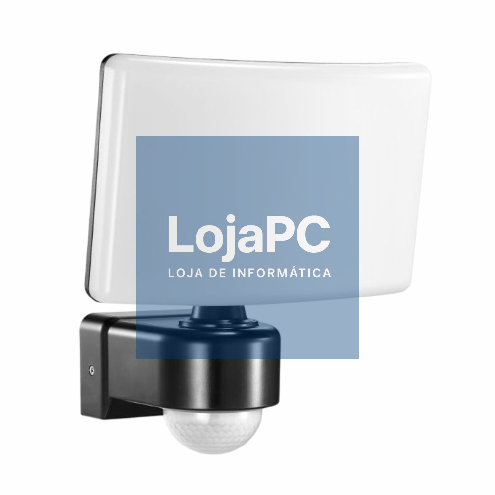 Foco LED 30W 4000K 2200lm C/ Sensor Preto ORNO