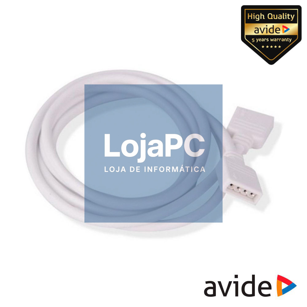 Extensor P/ Fitas LED RGBW 1m AVIDE