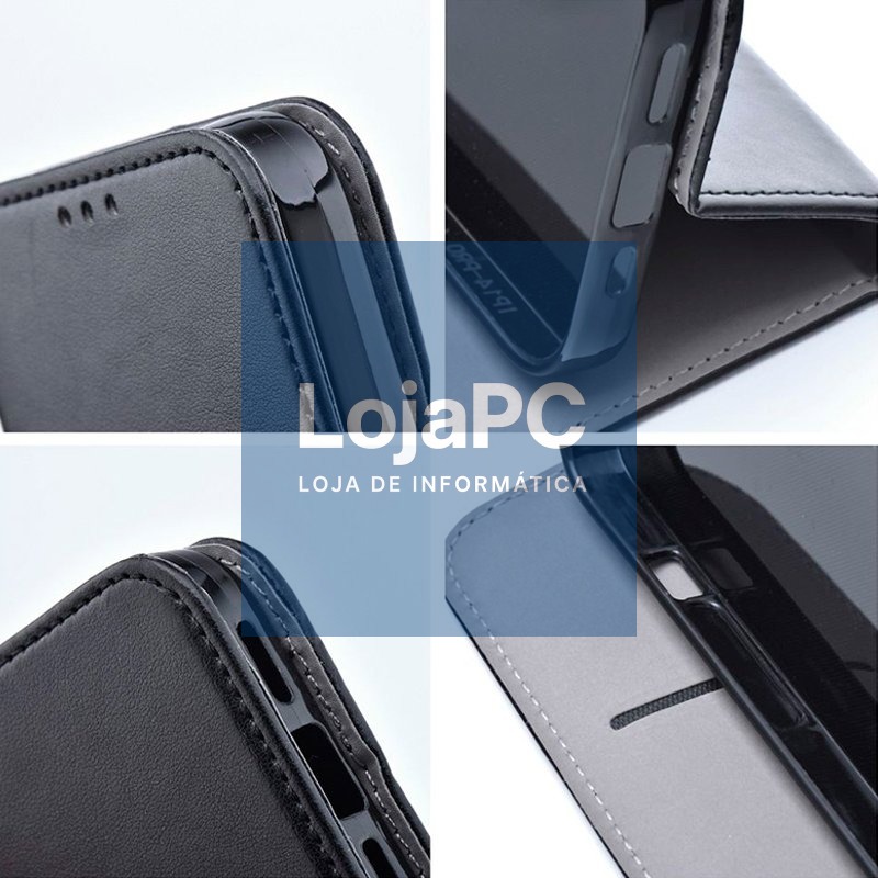 COOL Flip Cover for Samsung M356 Galaxy M35 5G Smooth Black — imagem 3