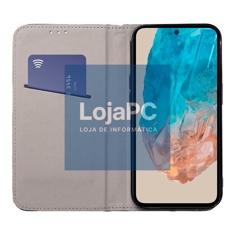 COOL Flip Cover for Samsung M356 Galaxy M35 5G Smooth Black — imagem 4