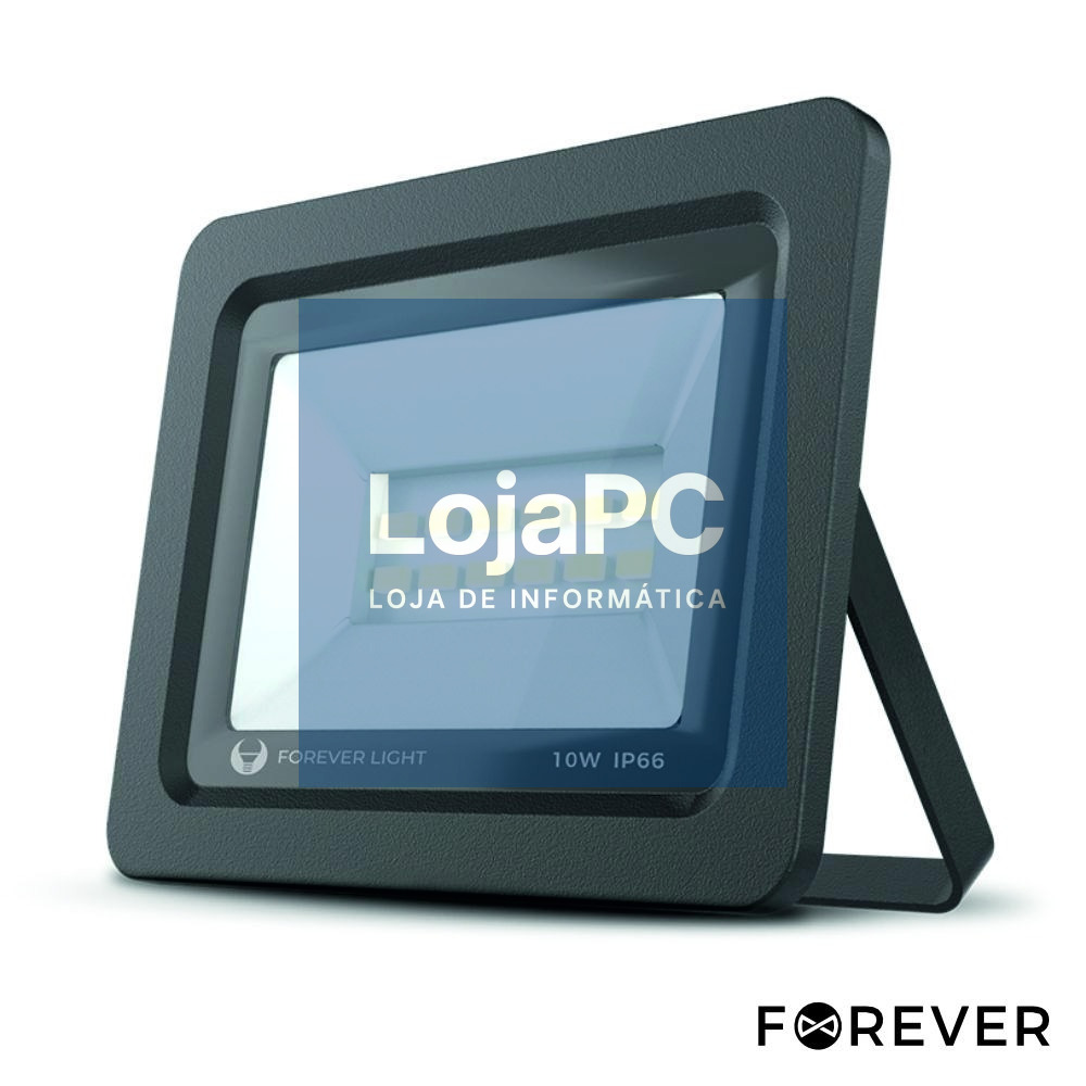 Foco LED 10W 230V 4500K 800lm Preto
