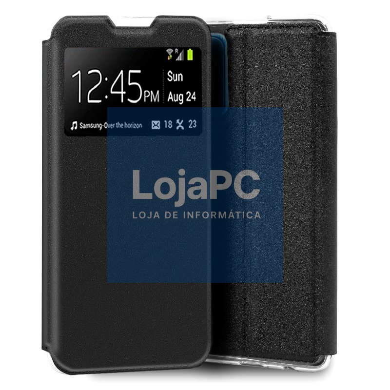 COOL Flip Cover for Samsung M526 Galaxy M52 5G Smooth Black