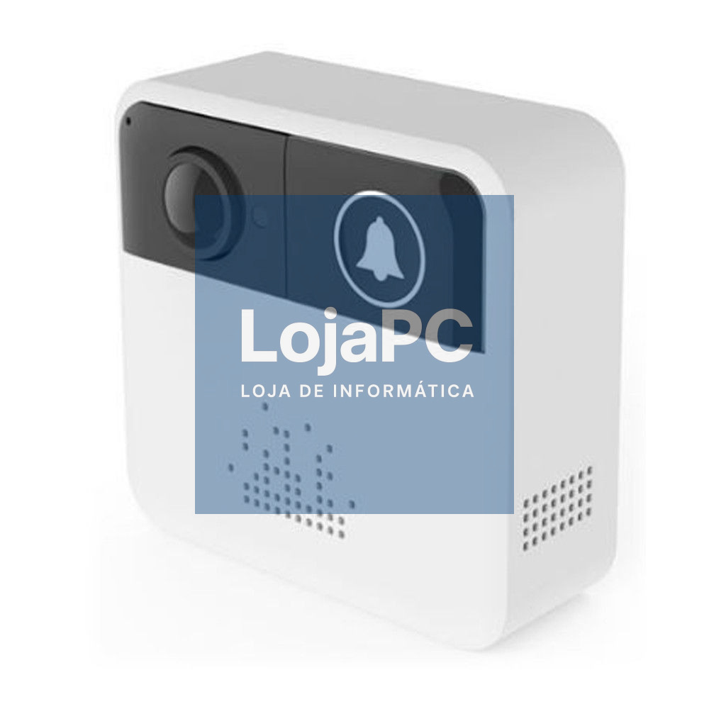 Campainha de Botão P/ Exterior S/ Fios C/ WIFI