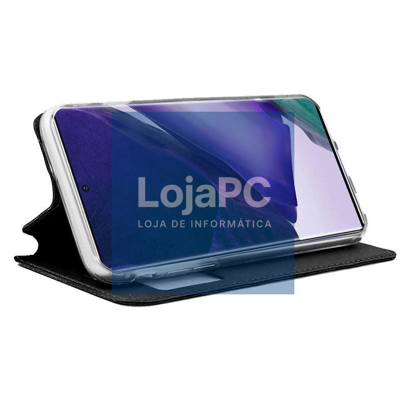 COOL Flip Cover for Samsung N985 Galaxy Note 20 Ultra Smooth Black — imagem 2