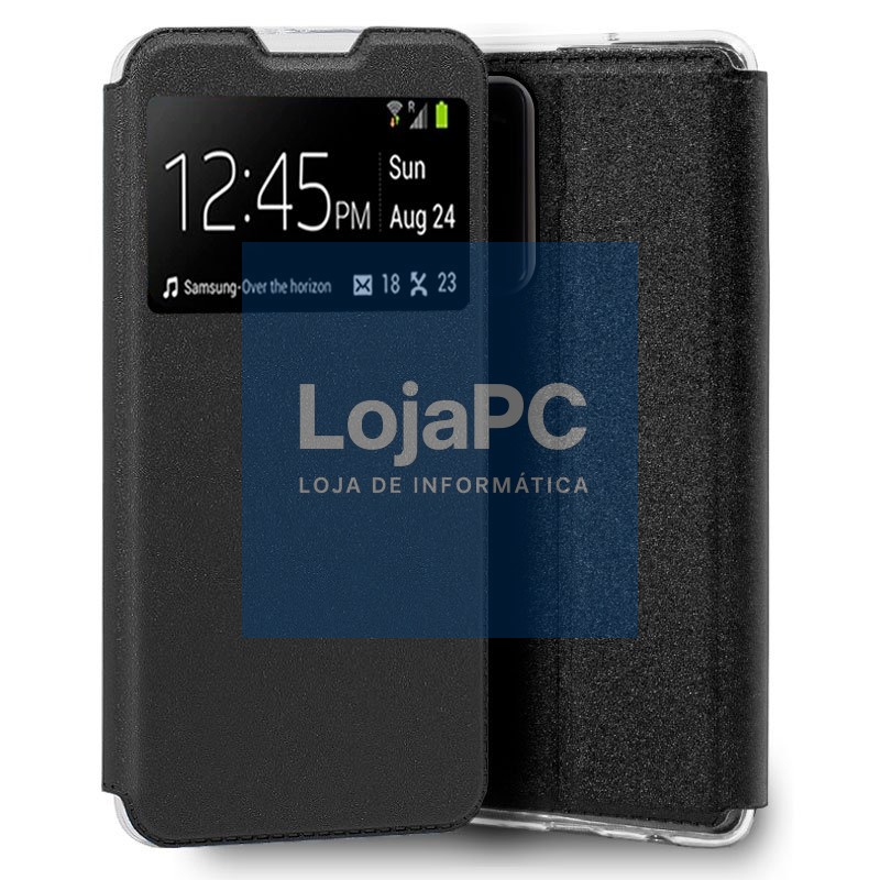 COOL Flip Cover for Samsung N985 Galaxy Note 20 Ultra Smooth Black