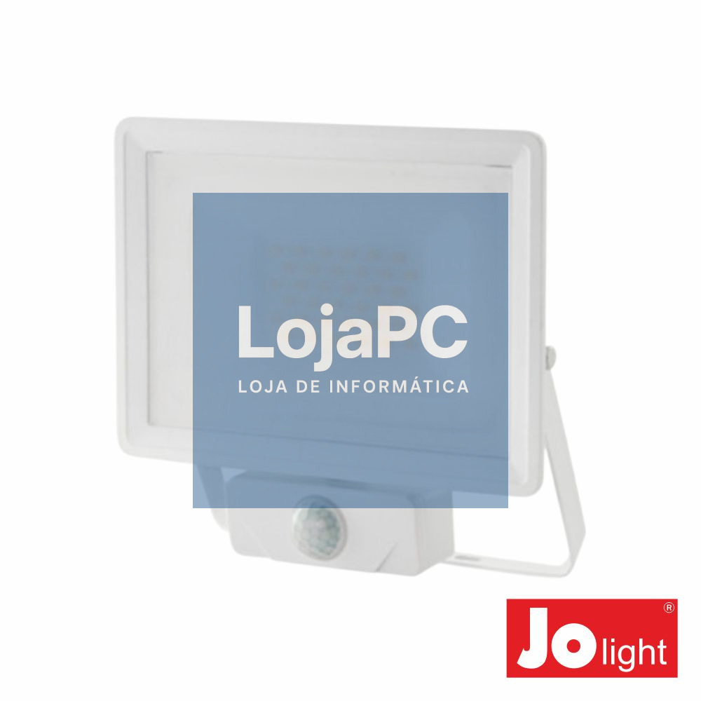 Foco LED Ultra Slim 30W 230V 4000K 2550lm IP65 C/ PIR JOLIGH