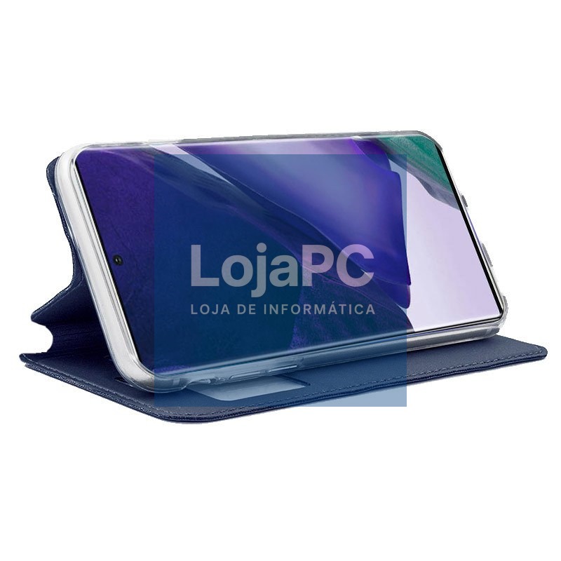 COOL Flip Cover for Samsung N985 Galaxy Note 20 Ultra Smooth Blue — imagem 2