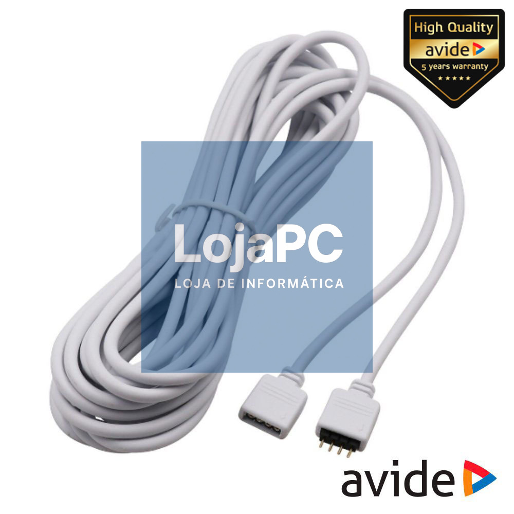 Extensor P/ Fitas LED RGB 1m AVIDE