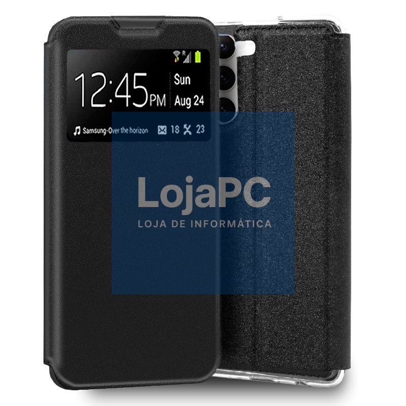 COOL Flip Cover for Samsung S911 Galaxy S23 Smooth Black