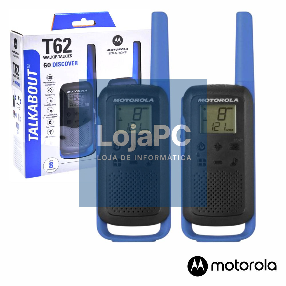 Intercomunicadores Talkabout T62 twin-pack MOTOROLA