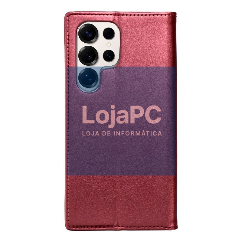 COOL Flip Cover for Samsung S938 Galaxy S25 Ultra Smooth Burgundy — imagem 2