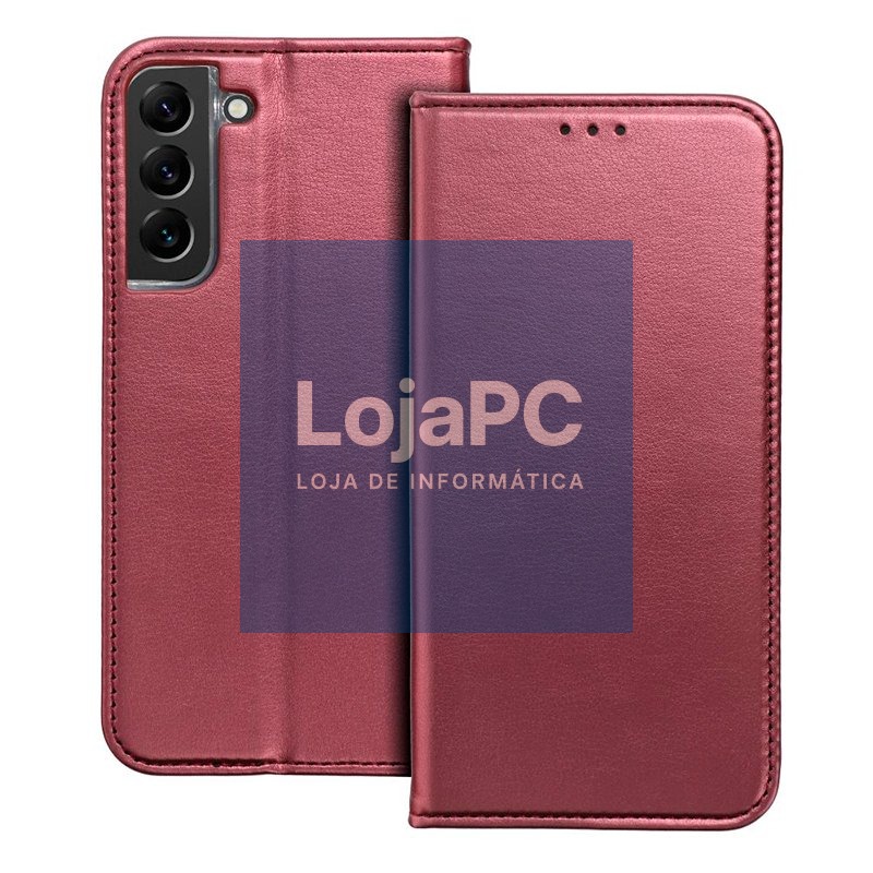 COOL Flip Cover for Samsung S938 Galaxy S25 Ultra Smooth Burgundy — imagem 3