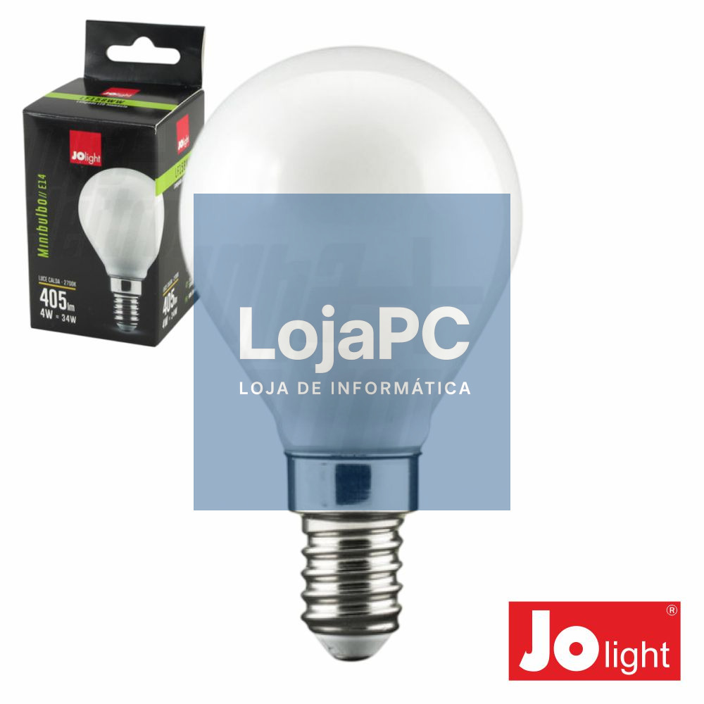Lâmpada LED E14 Filamento 4W 230V 2700K 470lm JOLIGHT