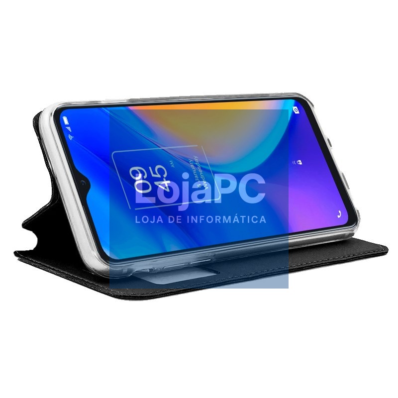 COOL Flip Cover for TCL 20 SE Smooth Black — imagem 2