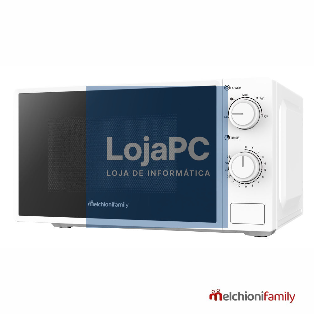 Microondas 20 Litros 700W Branco MELCHIONI