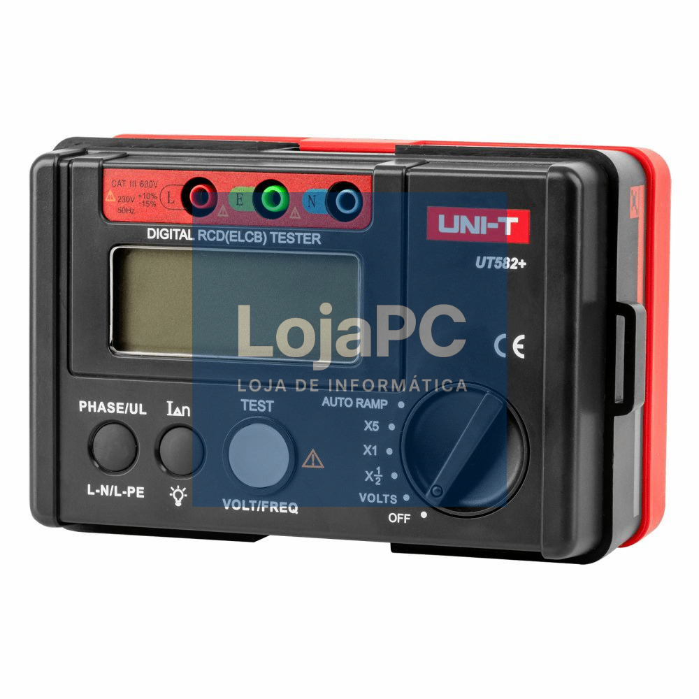 Testador de Disjuntores RCD (ELCB) Digital UNI-T