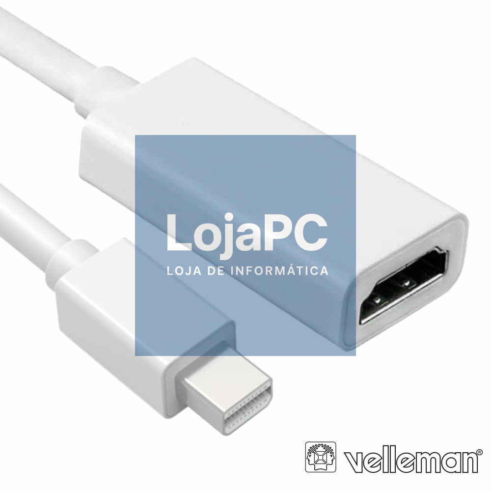 ADAPTADOR MINI DISPLAYPORT MACHO / HDMI FÊMEA