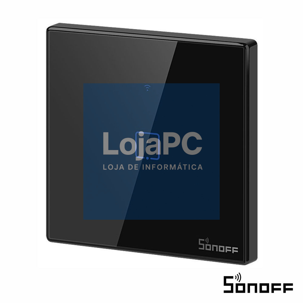 Interruptor Parede Tátil WiFi+RF 1 Gang SONOFF