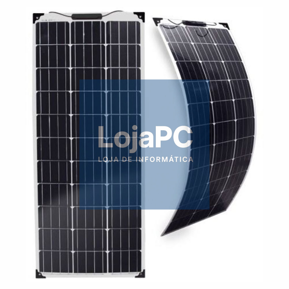 Painel Fotovoltaico Flexível Silicio Monocristalino 36V 100W
