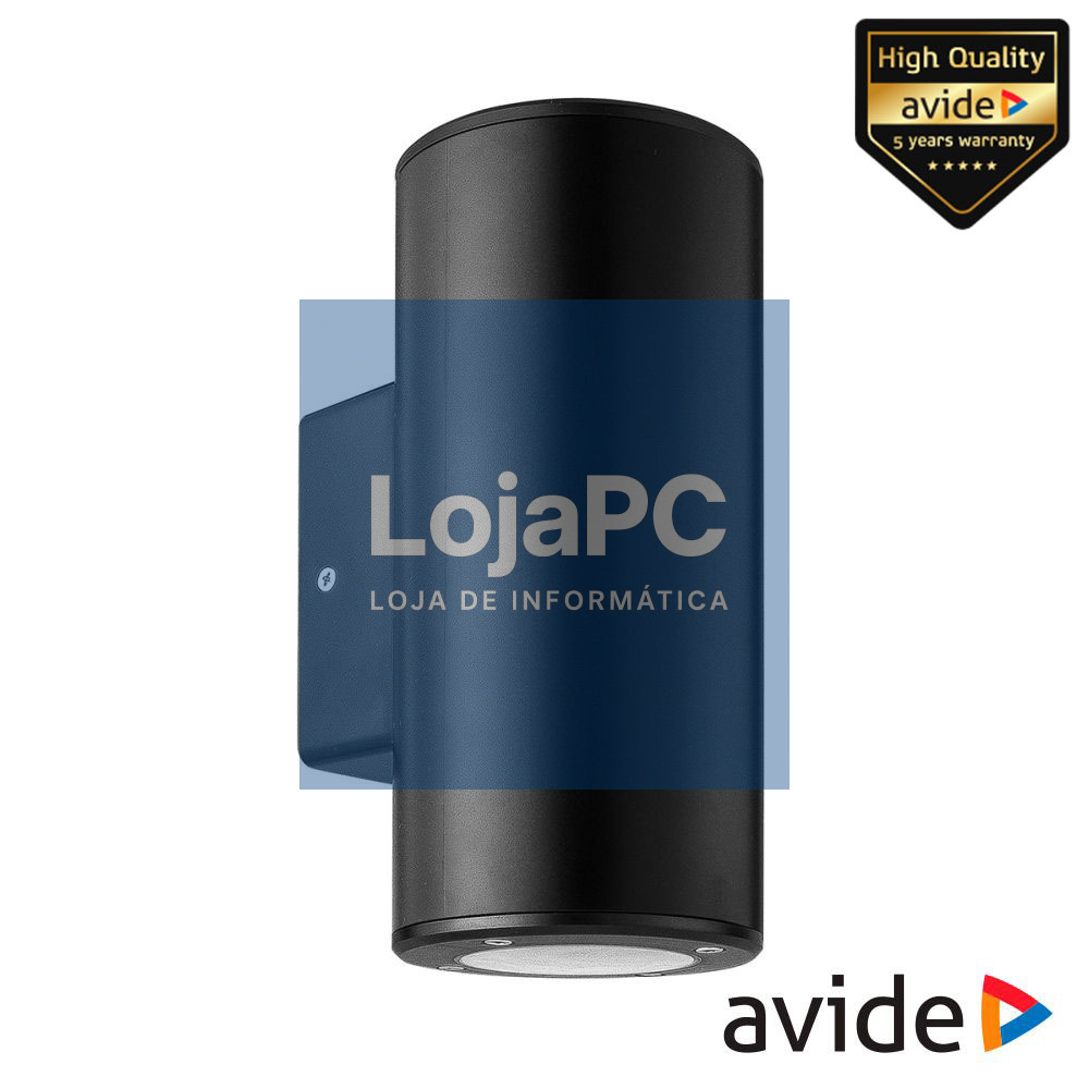 Candeeiro Parede LED 7W 2xGU10 IP65 AVIDE