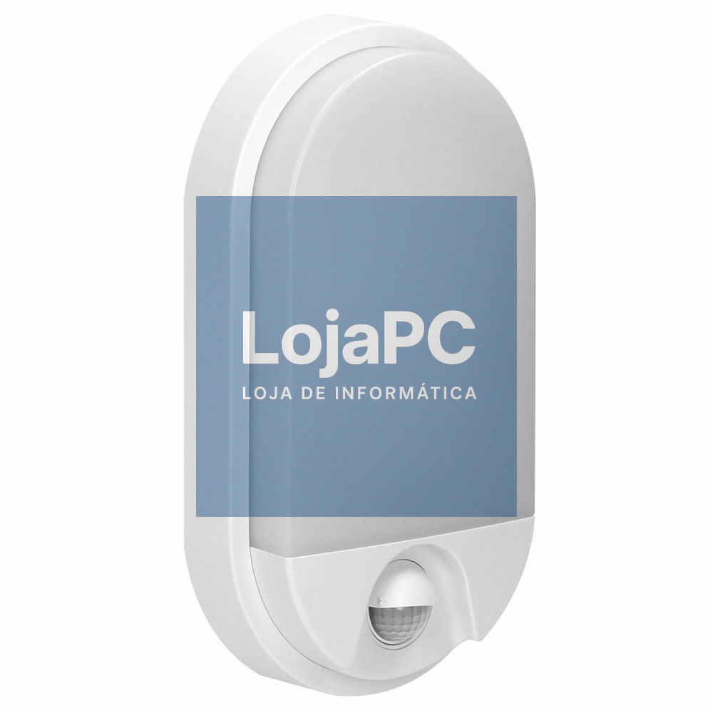 Candeeiro LED 10W 800lm 4000K P/ Exterior