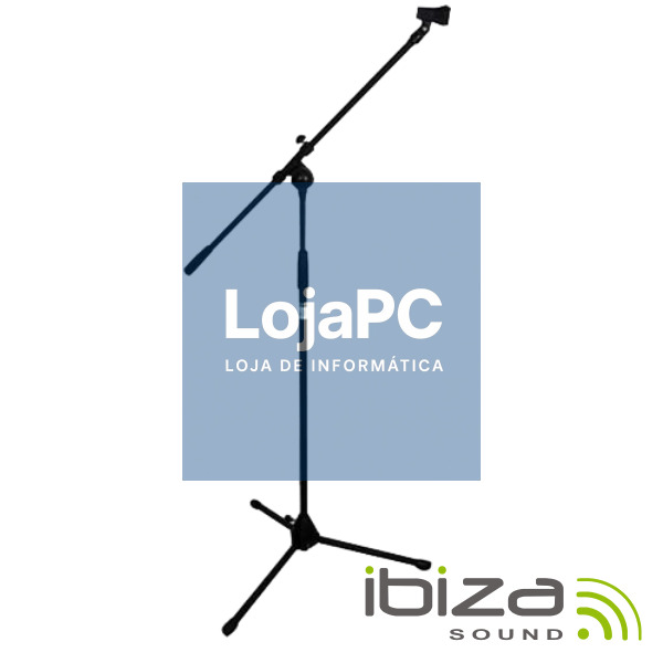 SUPORTE P/ MICROFONE UNIVERSAL C/ ADAPTADOR IBIZA