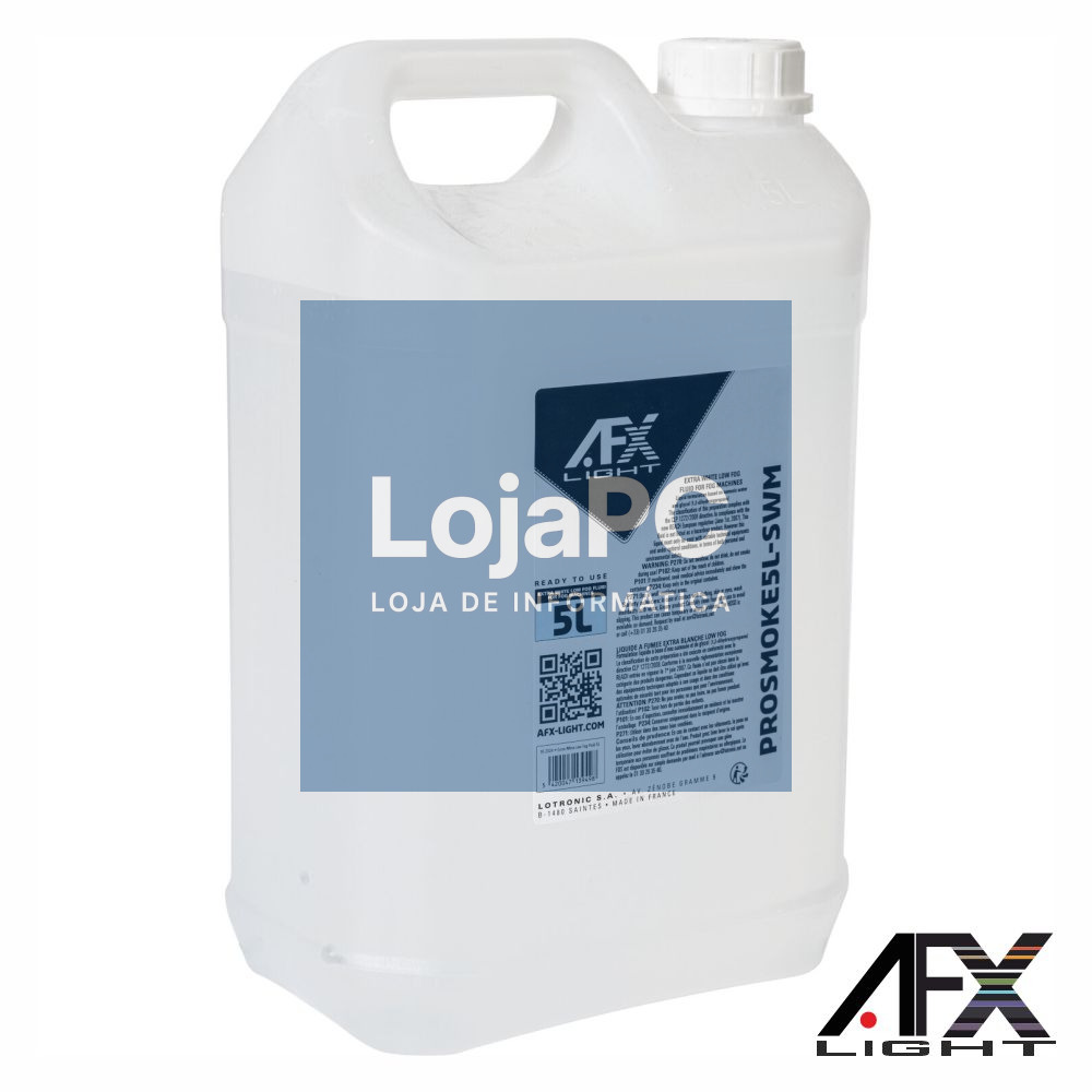 Líquido De Fumos Low Fog 5l AFXLIGHT