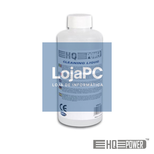 LÍQUIDO DE LIMPEZA P/ MÁQUINA DE FUMOS 0.25L HQ POWER