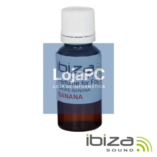 FRAGRÂNCIA P/ MÁQUINA FUMOS BANANA CONCENTRADO IBIZA