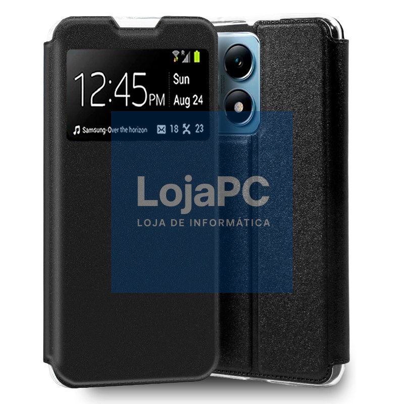 COOL Flip Cover for Xiaomi 14T Smooth Black